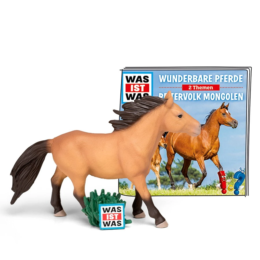 Tonies - WAS IST WAS - Wunderbare Pferde - Reitvolk Mongolen - Hörspiel 1 Tonies - WAS IST WAS - Wunderbare Pferde - Reitvolk Mongolen - Hörspiel